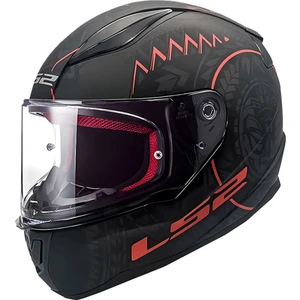 Ls2 Rapıd Takaroa Mat Siyah-Kırmızı Kask