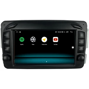 Mercedes C Class C200 (W203-W209) Tuşlu Android 12 Carplay Özellikli Navigasyon Multimedya Ekran 2gb Ram + 32GB HDD