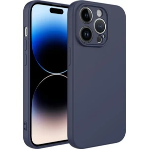 iPhone 14 Pro Max Uyumlu W-Lansman Serisi Kamera Korumalı Yumuşak Dokulu Kadife Kaplı Kılıf