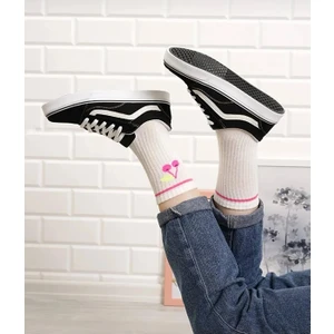 unisex Siyah Sneaker Günlük Rahat Spor Ayakkabı Vns old skol