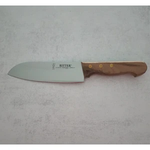 Rıtter Ceviz Sap Santoku Şef Bıçağı 16CM