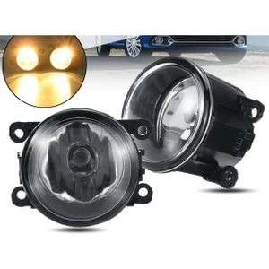 Renault Megane 2 Sağ ve Sol Ön Sis Lambası Farı Takımı 2003-2009 Ampüllü