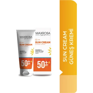 Maxrosa Paris 50+Spf Yüksek Koruyucu Güneş Kremi 60 ml
