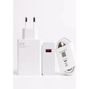 Type-C 67W Hızlı Şarj Aleti Adaptörü Kablo (Set) Turbo Şarj Cihazı Aleti 67W 5ATURBO Hızlı NANOPRO-67W17-77