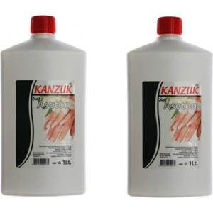 EKS Ticaret Kanzuk Saf Aseton Oje Temizleyici 1 Litre 2 Adet