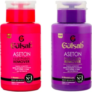 EKS Ticaret Gülşah E Vitaminli Pompalı Aseton 2'li 175 ml