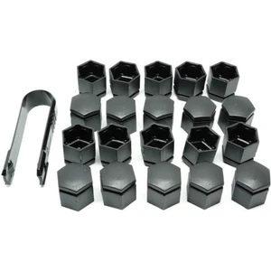 Opel Astra G, H, Corsa C, D, E, Zafira, Meriva Uyumlu Bijon Kapağı Seti Siyah 17X23MM (20 Adet)