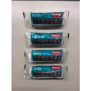 Rulo Dekor Kadife Parmak 4 Adet Yedek Rulo - 10 cm Ürün
