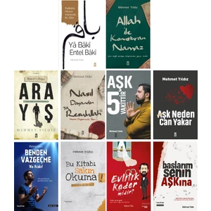 Mehmet Yıldız 10 Kitap Set