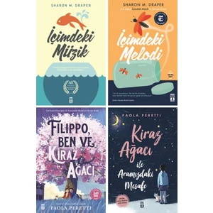 Içimdeki Müzik + Içimdeki Melodi + Filippo Ben ve Kiraz Ağacı + Kiraz Ağacı ile Aramızdaki Mesafe 4 Kitap Set