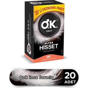 Ultra Hisset 20'li Prezervatif
