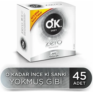 Zero 45'li Prezervatif