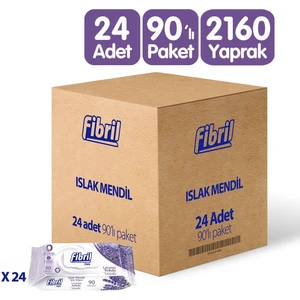 Care Lavanta Koku 'lu  Islak Mendil 24X90 Lı Paket 2160 Yapra