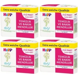 Temizlik ve Bakım Islak Mendil 12''li Paket 672 Yaprak