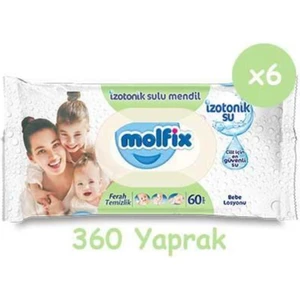 Ferah Temizlik   Islak Mendil 6 Paket (360'LI)