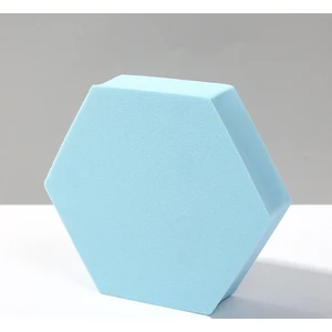 8 Adet Fotoğraf Sahne, Renk: Büyük Açık Mavi Altıgen (Yurt Dışından)