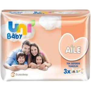 Uni Baby 3X52 Aile Islak Mendil
