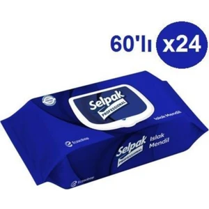 Professional 24 x 60'lı (1440) Premium Islak Mendil