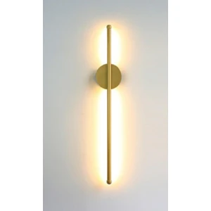 EC Shop Gündoğdu Yapı Aydınlatma Dekoratif Gold Çubuk Aplik LED 60 cm