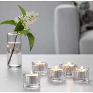 IKEA Glasıg Tealight Cam Mumluk 5 Adet