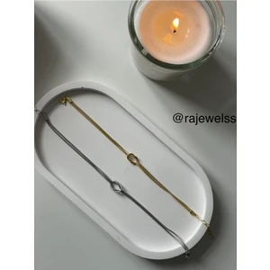 Ra Jewels 925 Ayar Gümüş Sonsuzluk Çift Bilekliği