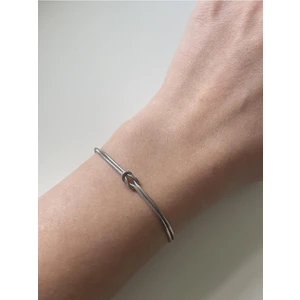 Ra Jewels 925 Ayar Gümüş Düğüm Sonsuzluk Çift Bilekliği Sevgili Kombini