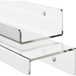 EC Shop Nobell Pleksi Raf Genişlik 40CM x 10CM (4mm Pleksiden Üretilir)