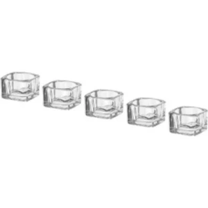 IKEA Glasıg Tealight Mumluk,cam 5 Adet