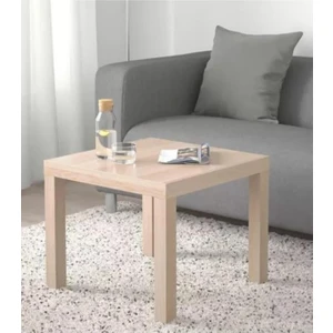 Lack Orta Yan Sehpa Masa , Ağartılmış Meşe Görünümlü