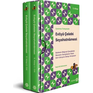 Günümüz Türkçesiyle Evliyâ Çelebi Seyahatnâmesi 5.Kitap 2 Cilt ( Kutulu)