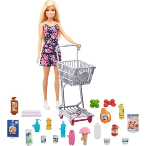 Barbie Süpermarkette Oyun Seti GTK94