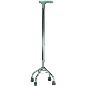 Ithal 4 Ayaklı Tripot Baston Tripod Medikal Dört Ayaklı Yürüme Değneği Hasta Bastonu