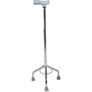 3 Ayaklı Tripot Baston Tripod Medikal Denge Bastonu Üç Ayaklı Yürüme Değneği Hasta Bastonu