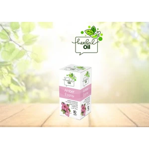 Herbal Oil Amber Esansiyel Uçucu Yağı Buhurdanlık Esansı 10 ml