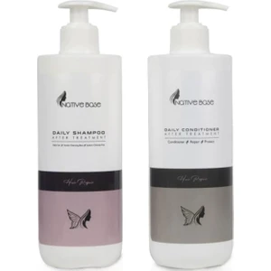 Native Base Keratin Sonrası Daily Günlük Şampuan+Krem 500 ml