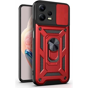 Xiaomi Poco X5 5g Kılıf Impact Resistant Kırmızı