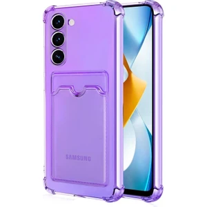 Samsung Galaxy S23 Card Slot Shock Kılıf Lila