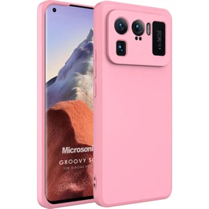 Xiaomi Mi 11 Ultra Kılıf Groovy Soft Pembe