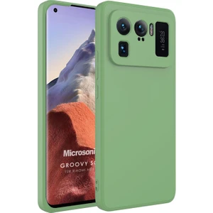 Xiaomi Mi 11 Ultra Kılıf Groovy Soft Yeşil