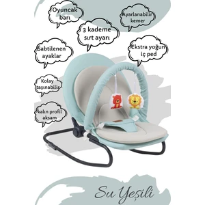 A.Y. Ticaret Ay Tic Puanti Mambow Yeşil Sallanabilir Ana Kucağı