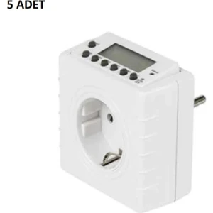 Zaman Ayarlı Dijital Saatli Priz CT-9182