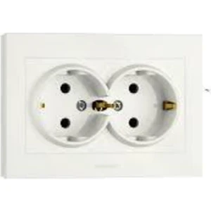 Ikili Priz Beyaz