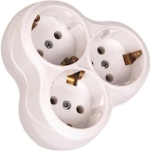 Topraklı Golyat Priz Üçlü Priz Çoklayıcı Topraklı