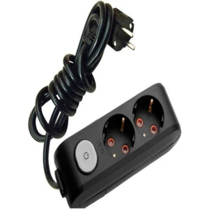 Viko Multi-Let Siyah 2 Li Anahtarlı Kablolu Top. Ç.k. Grup Priz 5 mt