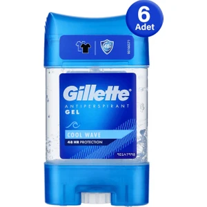Antiperspirant Gel Cool Wave 70 Ml - 6 Adet