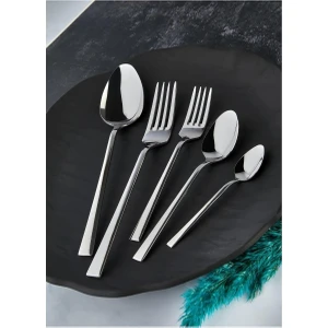 Gül Çelik Öz Kır Plastik Gül Çelik Kaşık Çatal Seti 60 Parça Yemek Kaşığı/yemek Çatalı/tatlı Çatalı/tatlı Kaşığı/çay Kaşığı