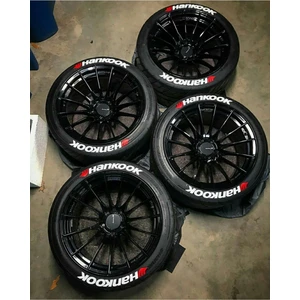 EC Shop Bombtire Hankook Lastik Yazısı 2.5 cm Motorsiklet ve Araçlar Için Lastik Sticker