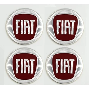 EC Shop Bselektronik Fiat Jant Göbeği Göbek Arması Sticker 4'lü Set 60MM Fiat Jant