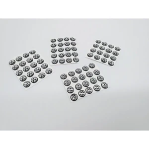 EC Shop Parça Deponuz Volkswagen 10MM Vw Anahtar Logosu, Anahtar Arması (1 Adet)