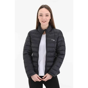 Padded Coat Buff Bayan Şişme Hafif Mont Siyah V13